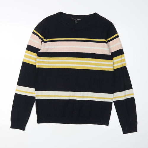 Dorothy Perkins Women's Multicoloured Striped Pullover Jumper - Size 12