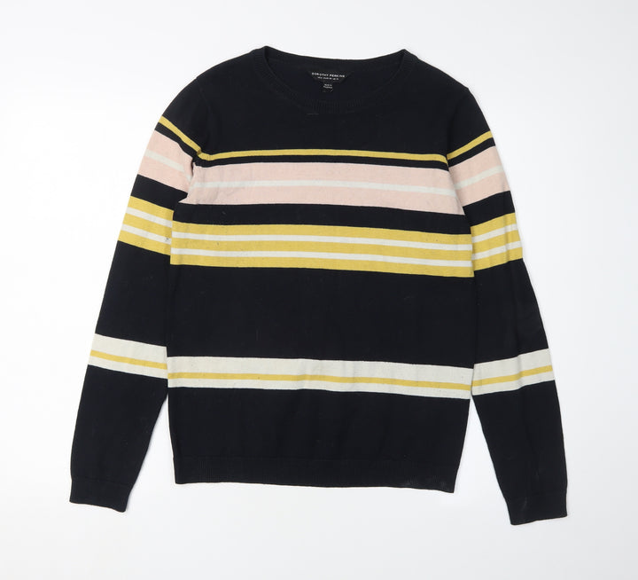Dorothy Perkins Women's Multicoloured Striped Pullover Jumper - Size 12
