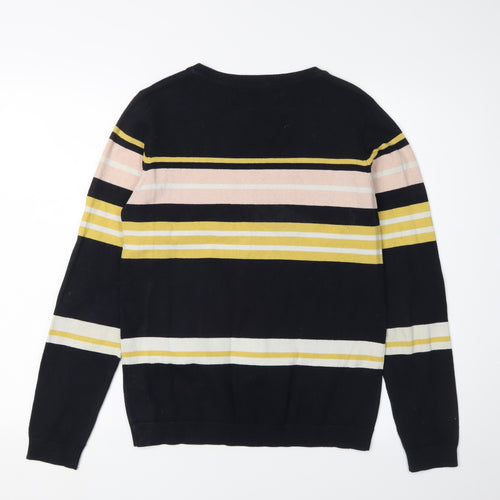 Dorothy Perkins Women's Multicoloured Striped Pullover Jumper - Size 12