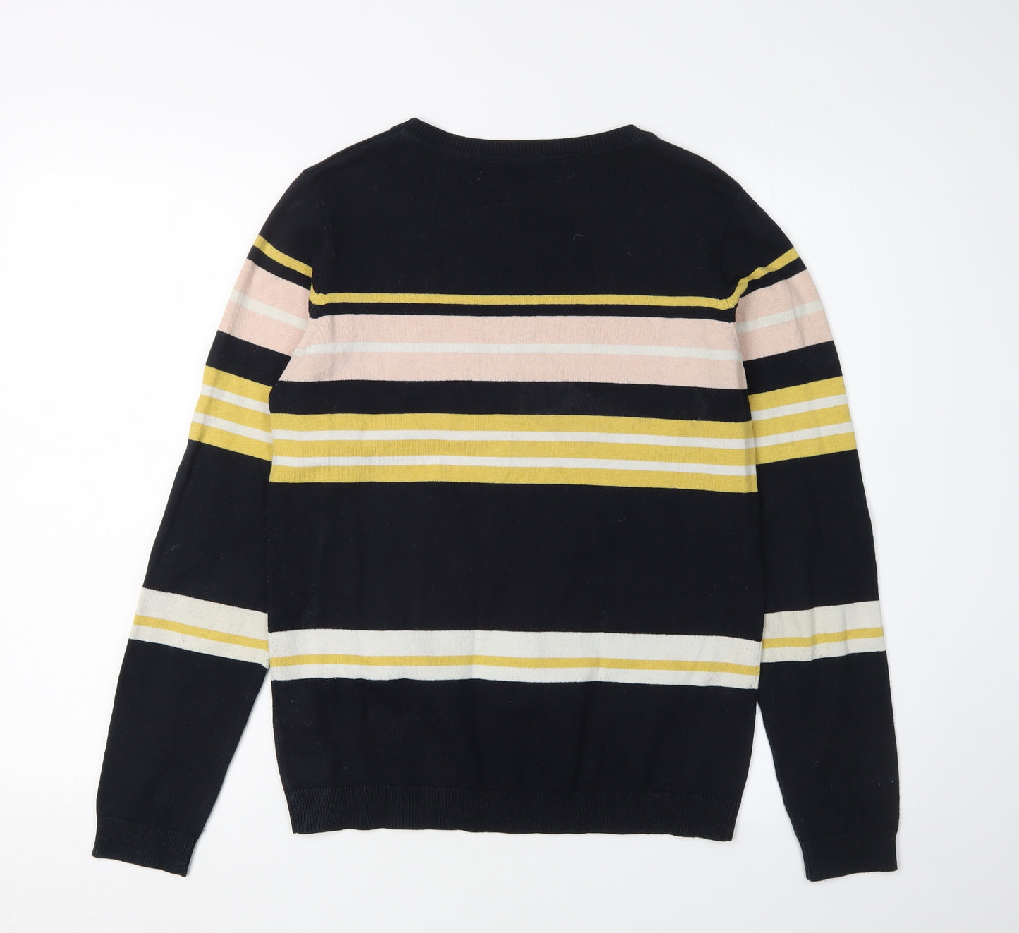 Dorothy Perkins Women's Multicoloured Striped Pullover Jumper - Size 12