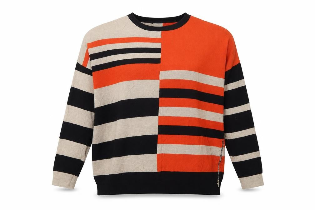 Wallis Women's Multicoloured Striped Pullover, L