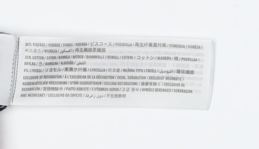 Abercrombie & Fitch Women's Multicoloured Check Button-Up XS