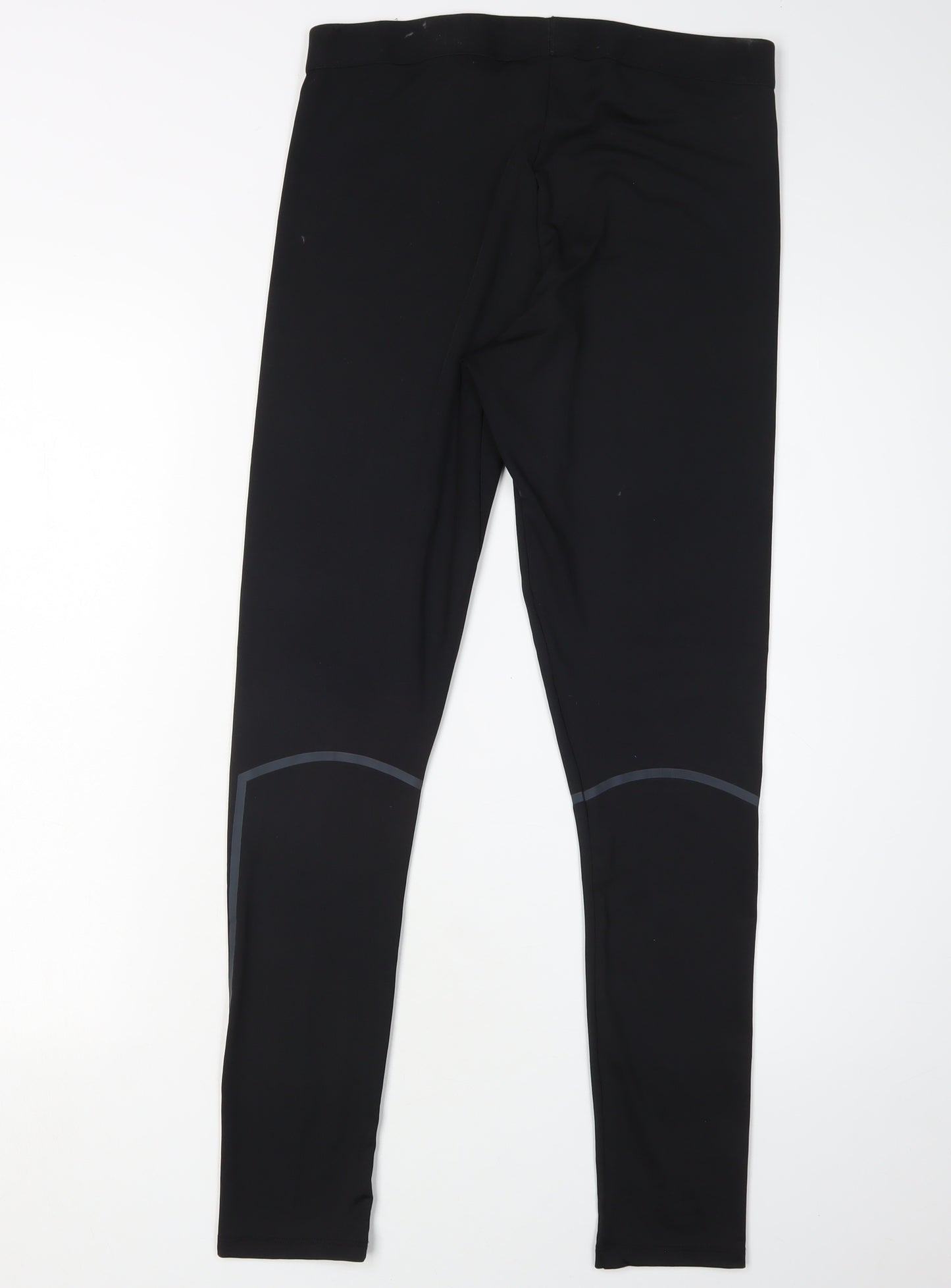Decathlon Men's Black Compression Leggings M for Gym