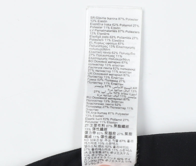 Decathlon Men's Black Compression Leggings M for Gym