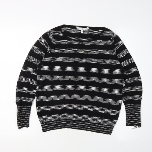 Jasper Conran Women's Black Pullover Jumper Size 14