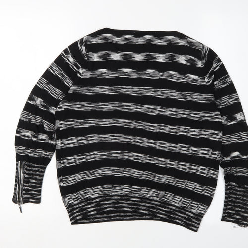 Jasper Conran Women's Black Pullover Jumper Size 14