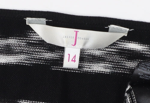 Jasper Conran Women's Black Pullover Jumper Size 14
