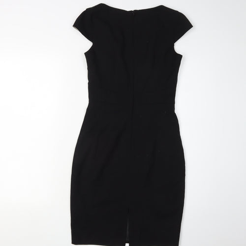 H&M Women's Black Sheath Dress Size 6