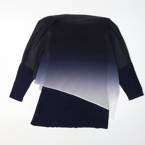 John Rocha Women's Blue Tunic, Size 10, Classic Style