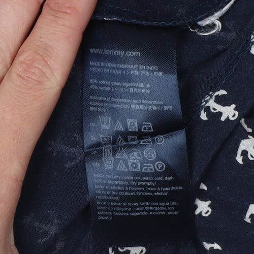 Tommy Hilfiger Women's Blue Nautical Tank Top