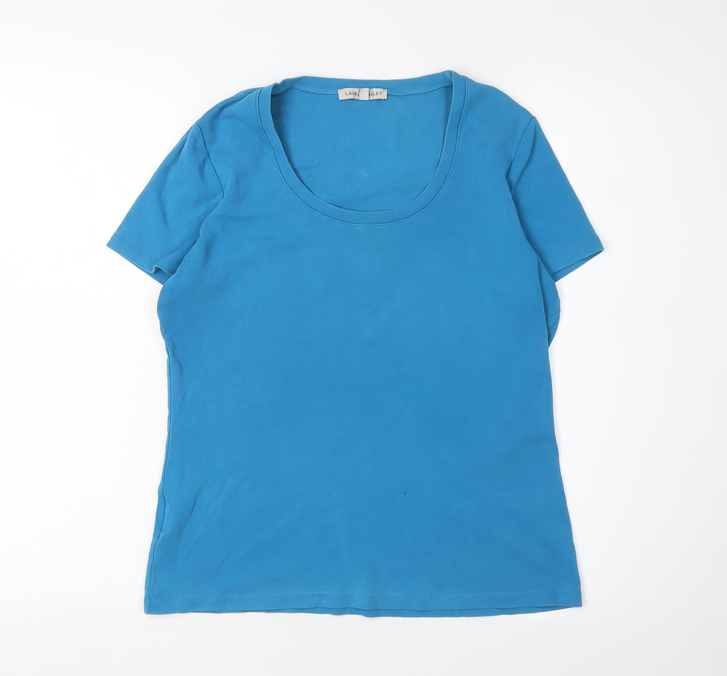 Laura Ashley Women's Blue T-Shirt, Size 18 Casual