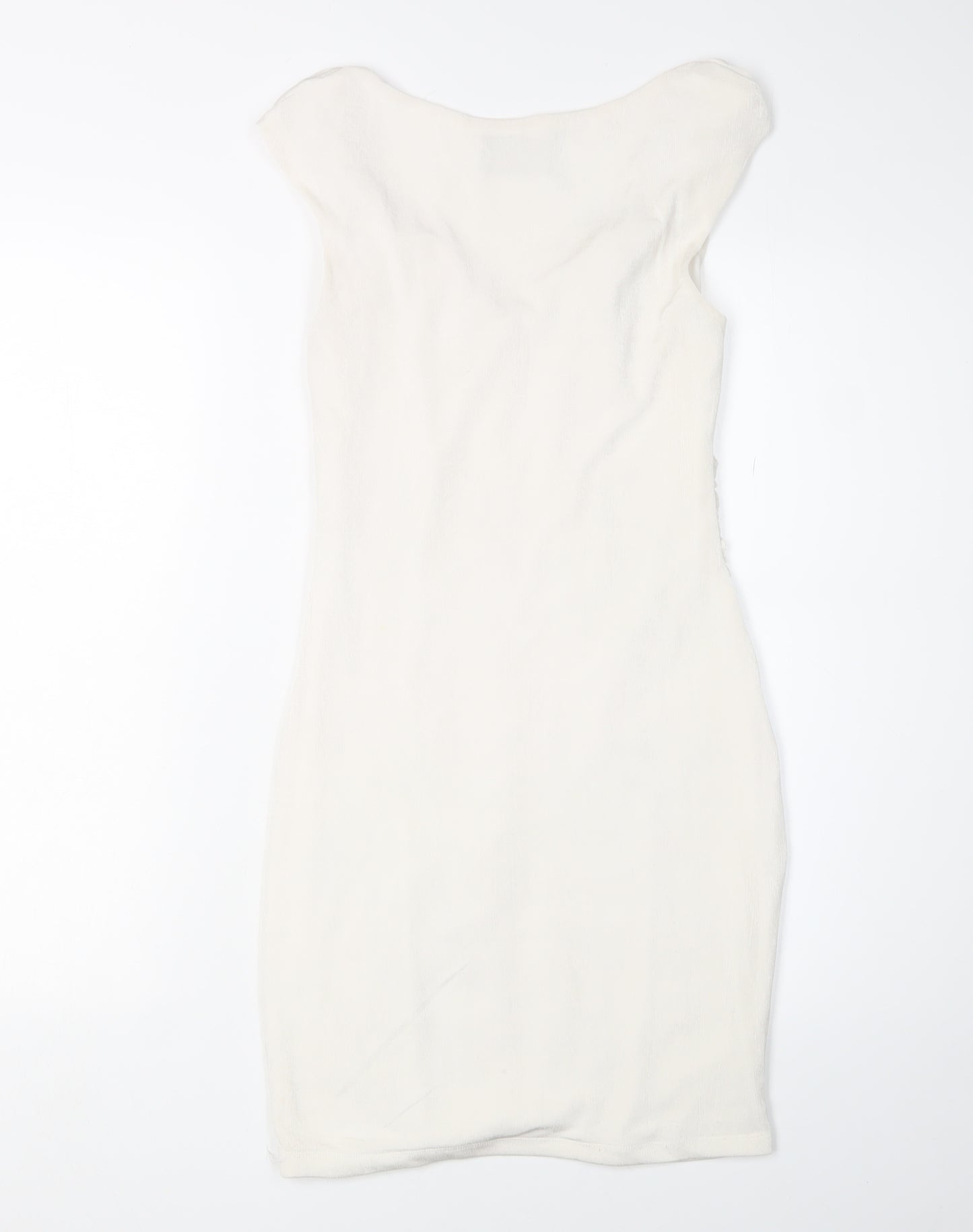 Parallel Lines Women’s White Bodycon Dress Size S