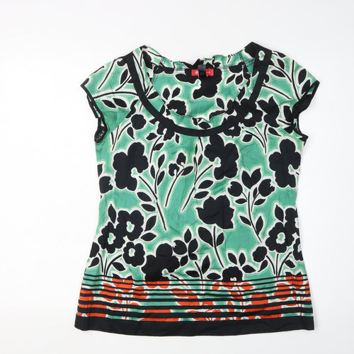 Monsoon Women's Multicoloured Floral Blouse Size 12