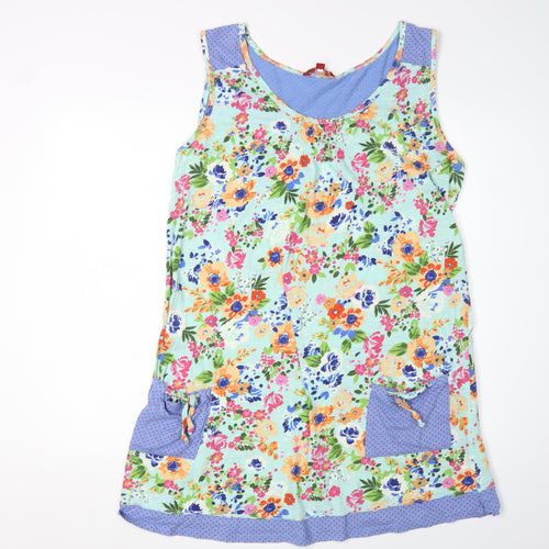 Joe Browns Women's Multicoloured Floral Shift Dress Size 16