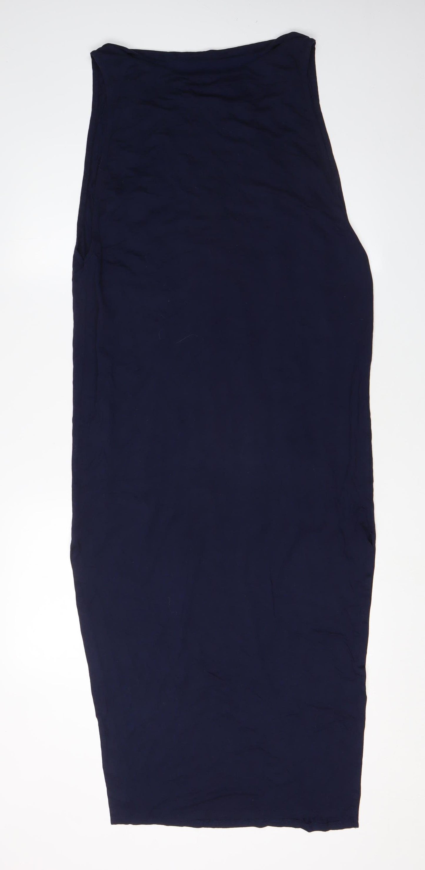 Marks and Spencer Women's Blue Midi Bodycon Dress Size 12