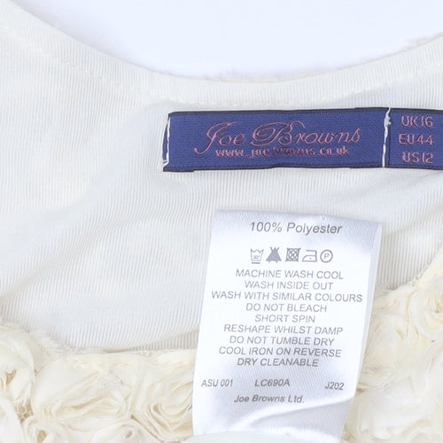 Joe Browns Women's Ivory A-Line Knee Length Dress