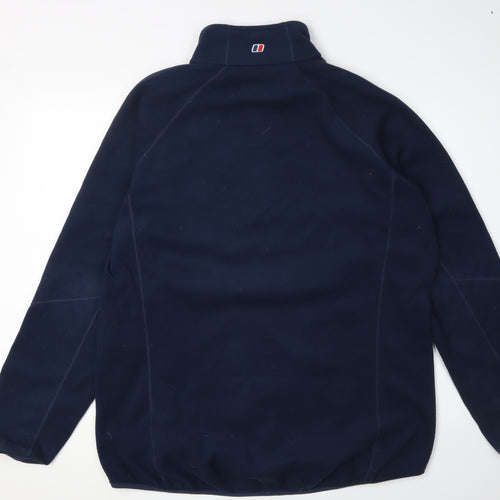 Berghaus Men’s Blue XL Full Zip Fleece Sweatshirt