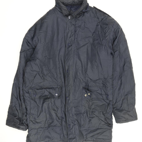 DRI Quality Clothing Men's XL Black Puffer Coat