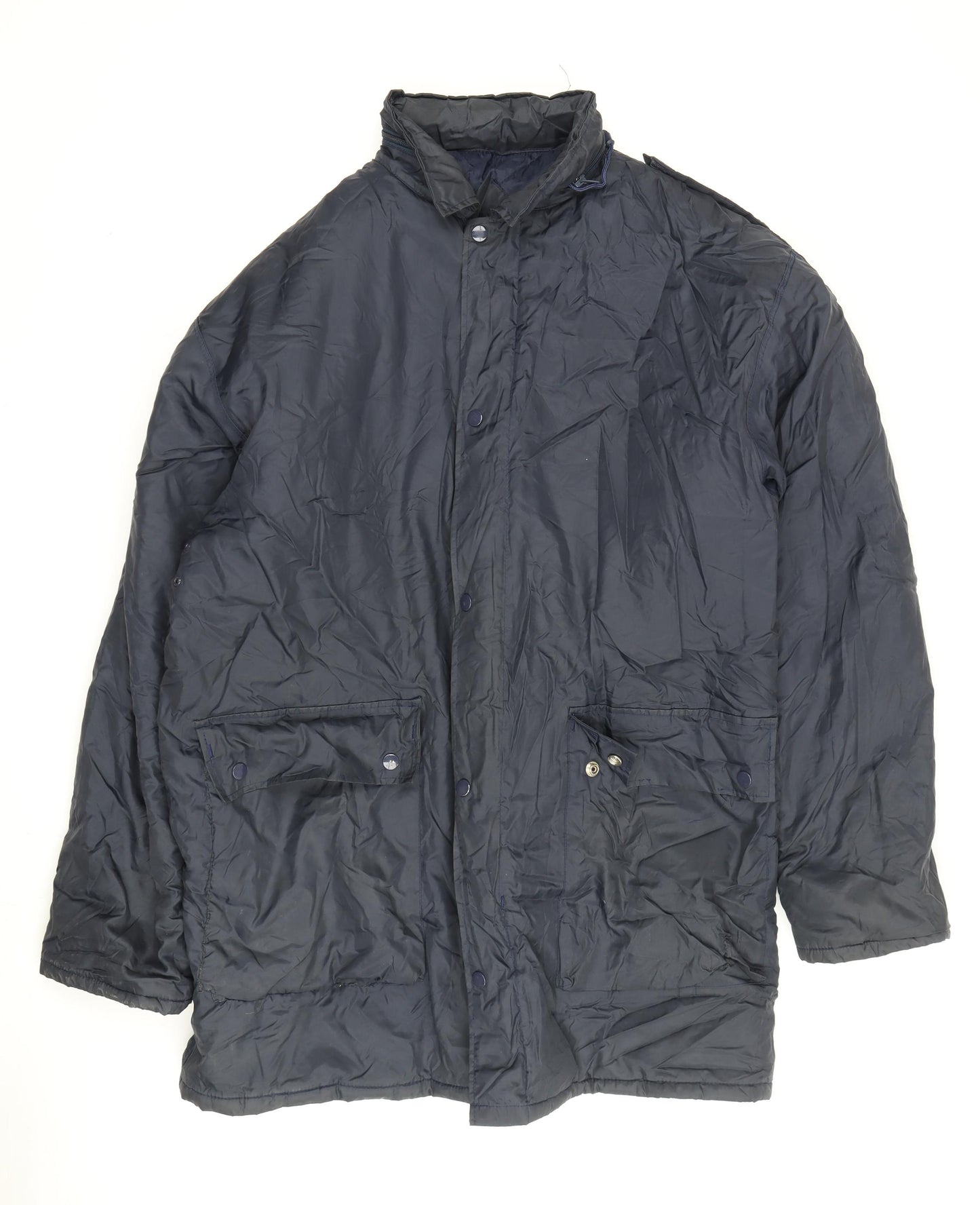 DRI Quality Clothing Men's XL Black Puffer Coat