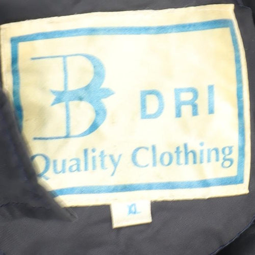 DRI Quality Clothing Men's XL Black Puffer Coat