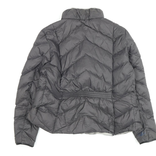 Marks and Spencer Grey Women's Puffer Jacket UK 18 Winter