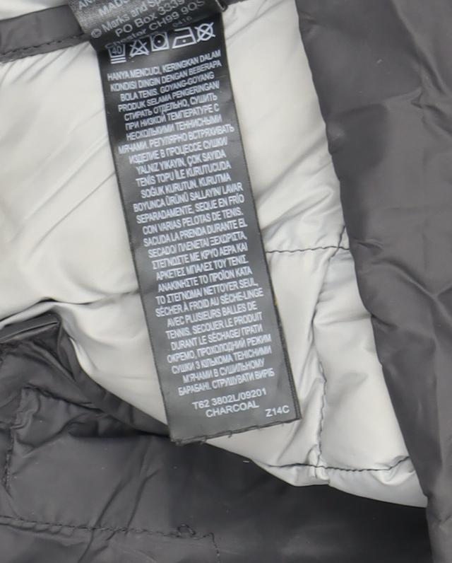 Marks and Spencer Grey Women's Puffer Jacket UK 18 Winter