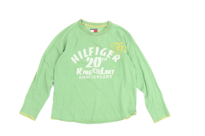 Tommy Hilfiger Boys Green Long Sleeve T-Shirt - Age 10