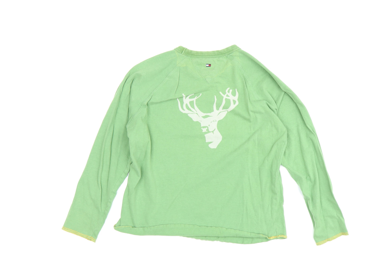 Tommy Hilfiger Boys Green Long Sleeve T-Shirt - Age 10