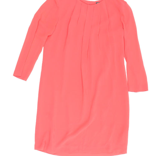 Armani Exchange Women's Pink Shift Dress M