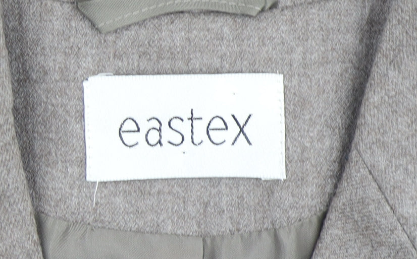 Eastex Women’s Grey Blazer, Size 18, Collared Classic