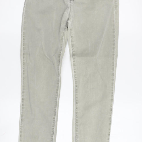 Emporio Armani Women’s Grey Straight Jeans - Size 24