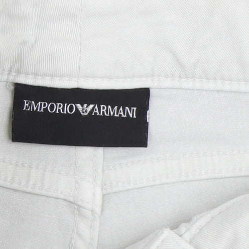 Emporio Armani Women’s Grey Straight Jeans - Size 24