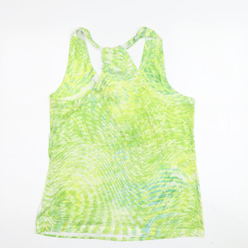 Calvin Klein Women's Green Tank Top - Size M