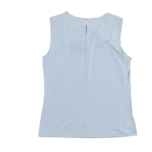 Calvin Klein Women's Blue Sleeveless Top, Size S
