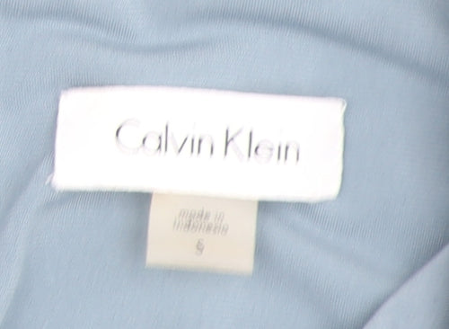 Calvin Klein Women's Blue Sleeveless Top, Size S