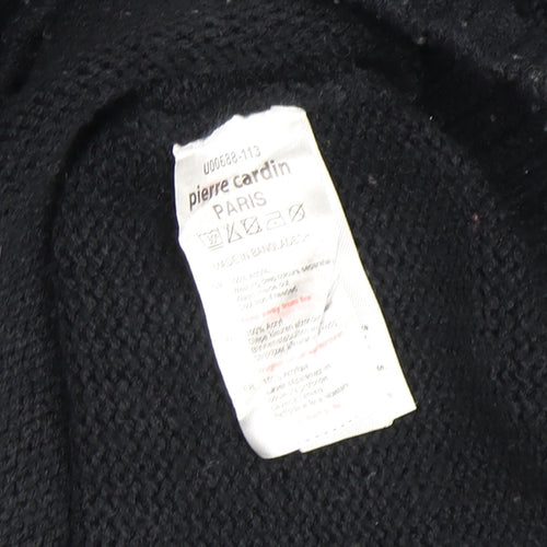 Pierre Cardin Men's Black Full Zip Jumper XL