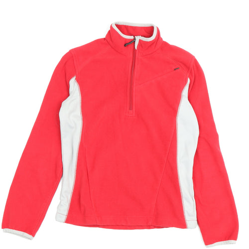 Columbia Kids Red Colourblock XL Fleece Sweatshirt