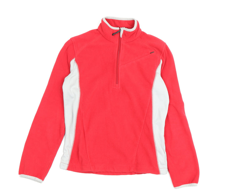 Columbia Kids Red Colourblock XL Fleece Sweatshirt