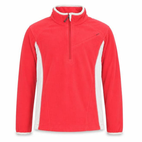 Columbia Kids Red Colourblock XL Fleece Sweatshirt