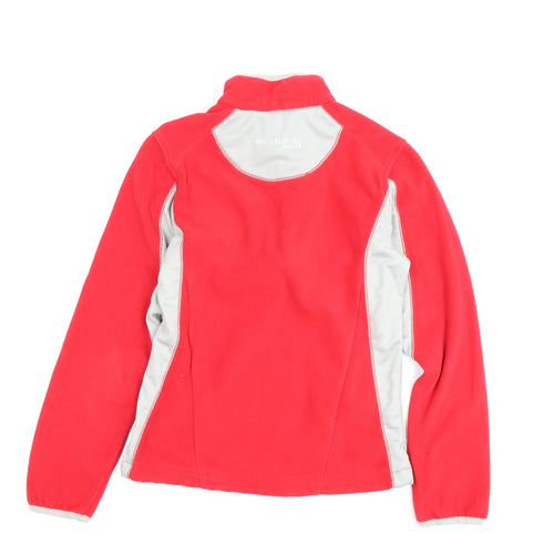 Columbia Kids Red Colourblock XL Fleece Sweatshirt