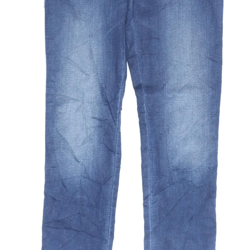 Diesel Teens Blue Skinny Jeans Size 16 Stretch Denim