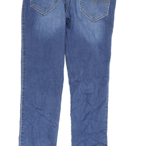 Diesel Teens Blue Skinny Jeans Size 16 Stretch Denim