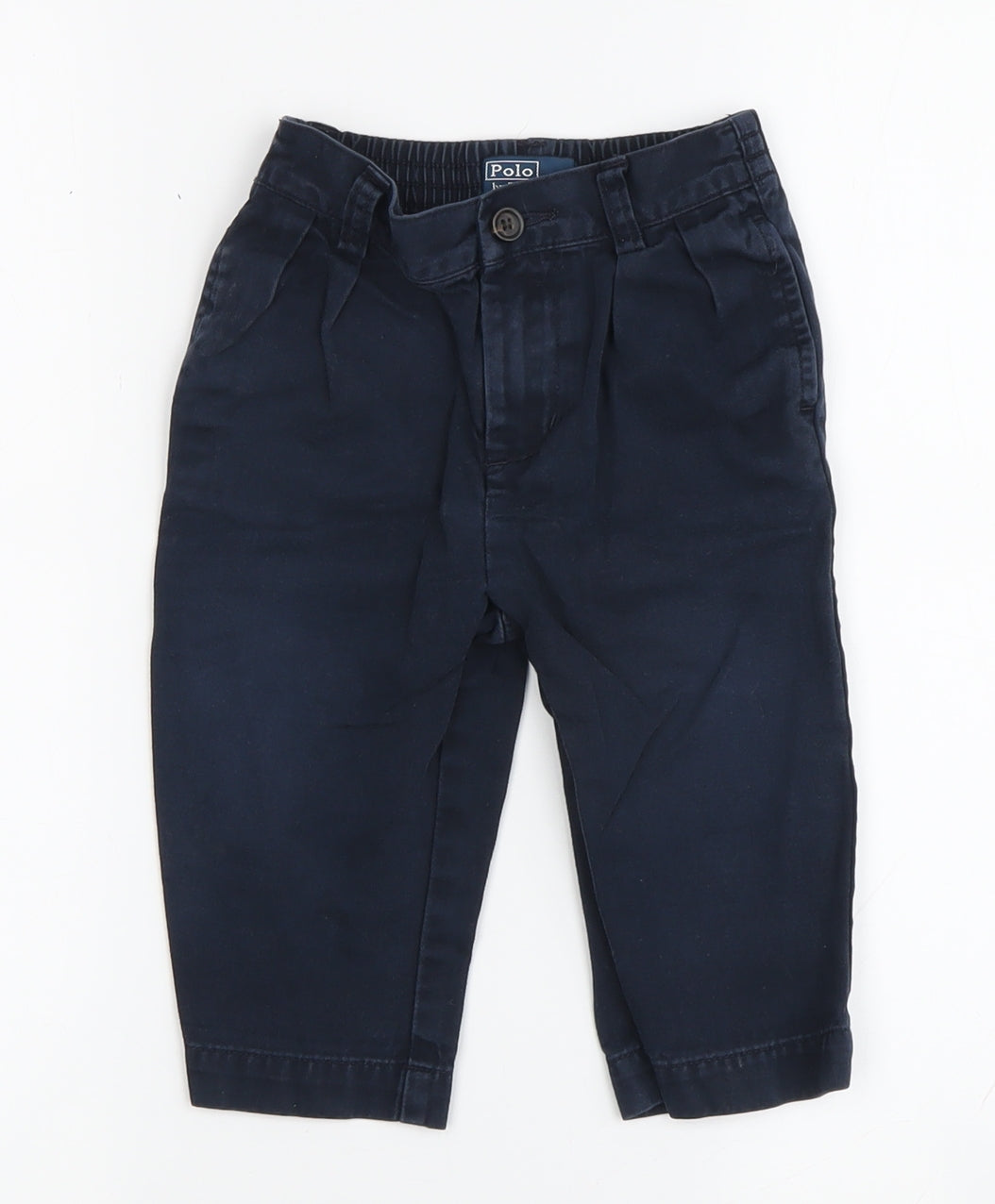 Polo by Ralph Lauren Unisex Baby Blue Khakis Trousers 12M