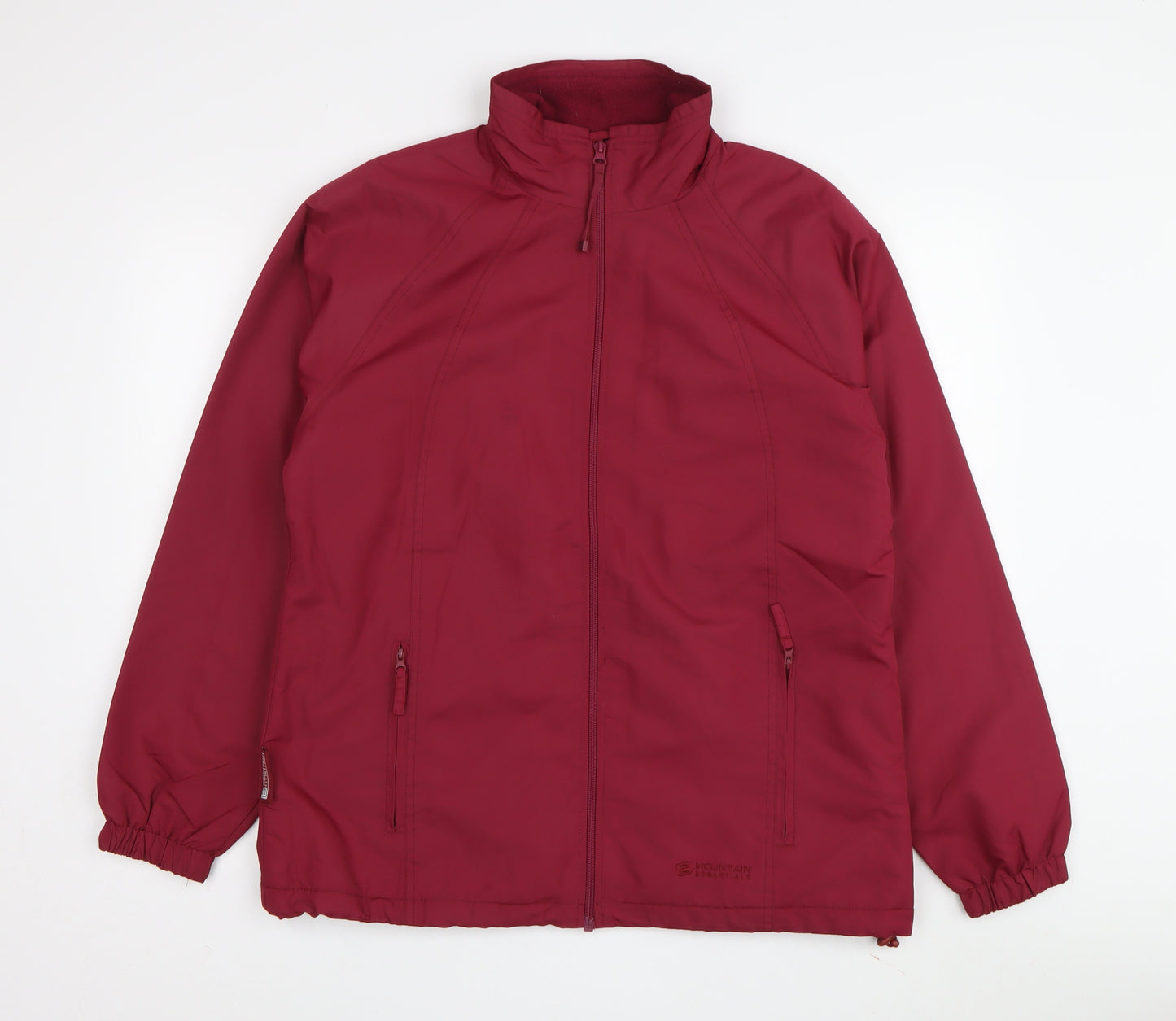 Mountain Essentials Women's Red Jacket, Size 10, Lightweight Casual