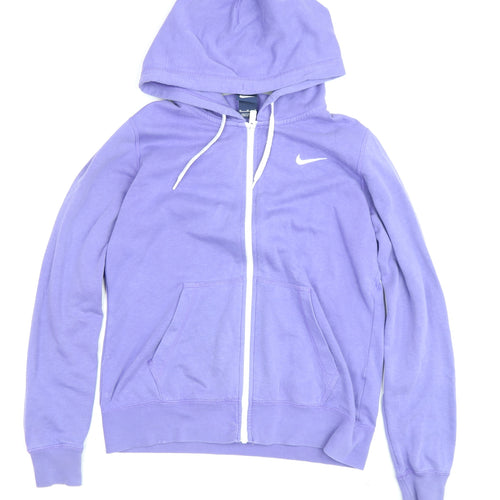 Nike Women's Purple Full Zip Hoodie Size M