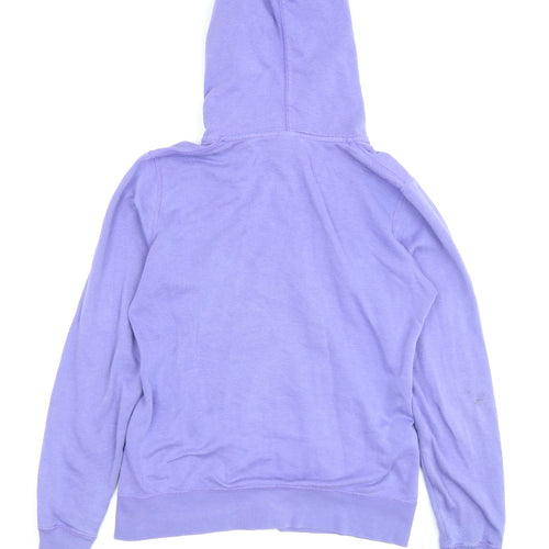 Nike Women's Purple Full Zip Hoodie Size M