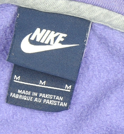 Nike Women's Purple Full Zip Hoodie Size M
