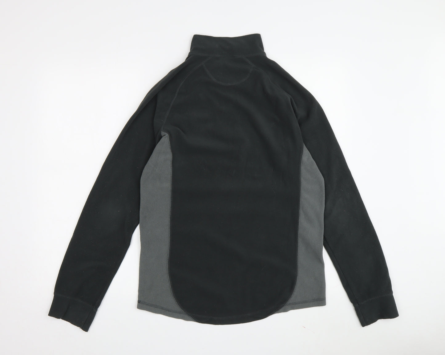 Trespass Men's Black Fleece 1/4 Zip Sweatshirt M