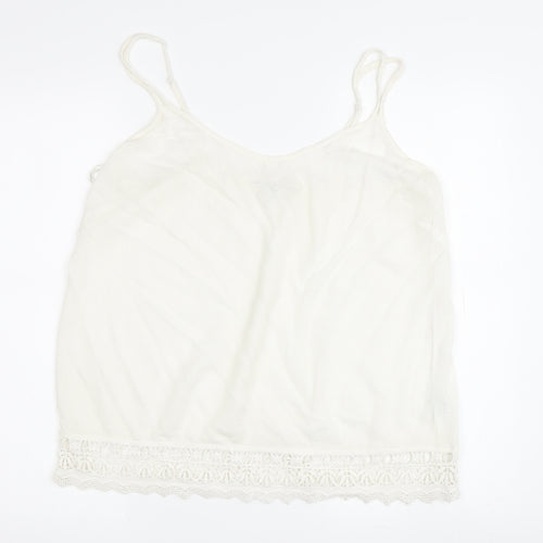 FatFace Women’s Ivory Camisole Tank Top Size 10