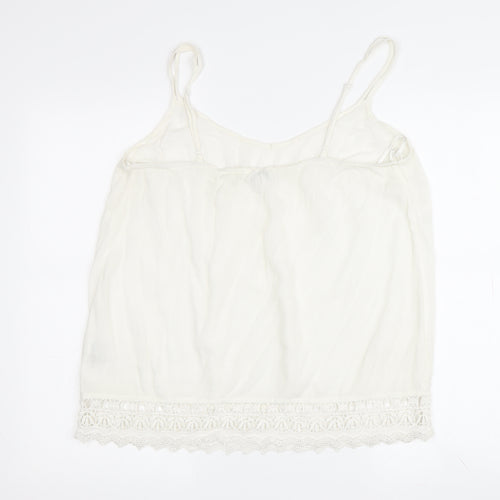 FatFace Women’s Ivory Camisole Tank Top Size 10